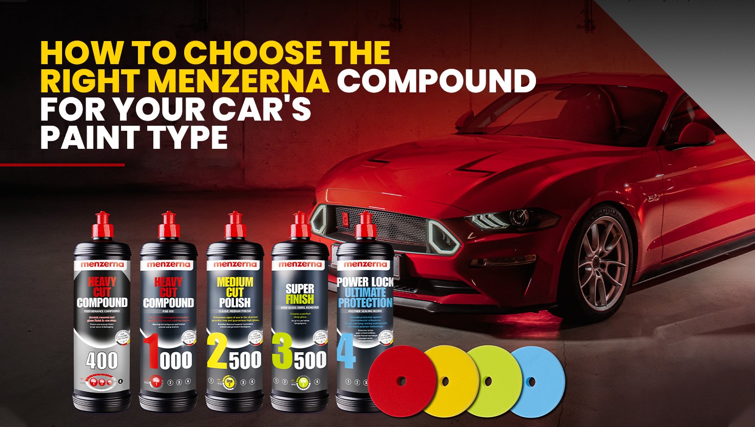 How to Choose the Right Menzerna Compound for Car Polish and Cut and Polish Results
